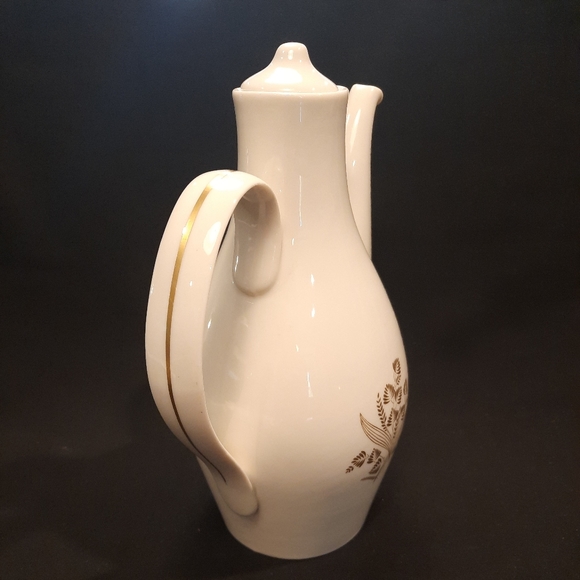 Vintage Castleton China Golden Meadow Coffee Pot with Lid - Picture 2 of 12